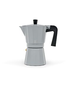 Caf. italienne à Espresso Moshi gris 6 tasses
