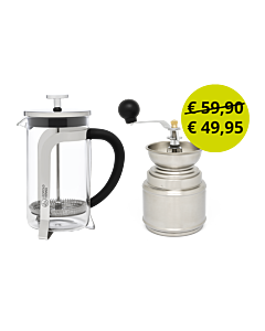 Cafetière Shiny 600 ml avec moulin à café